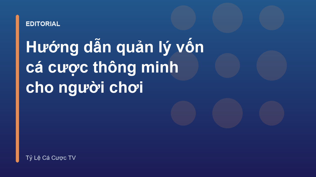 Biểu đồ minh họa quản lý vốn cá cược thông minh